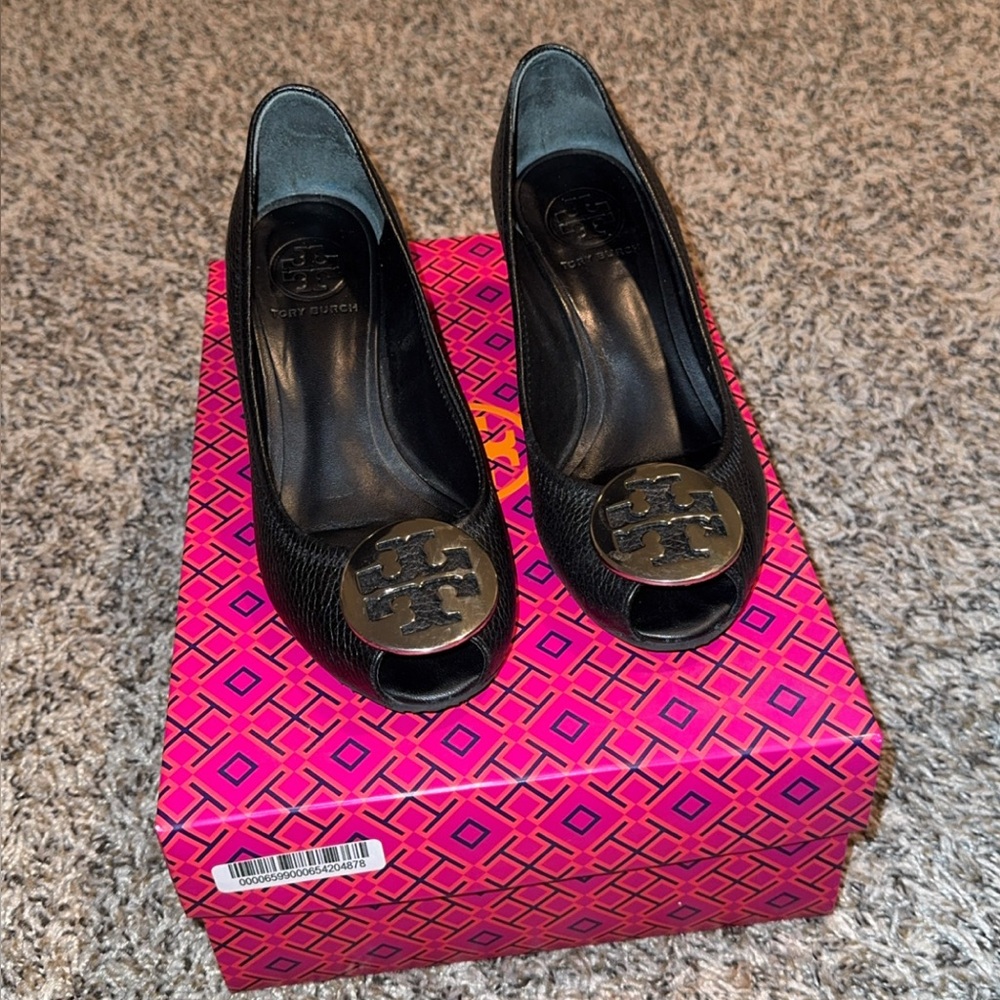 Tory Burch Wedge Pumps
